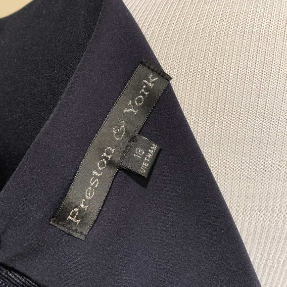 Preston & York - Deep Navy Blue dress - Picture 4 of 6